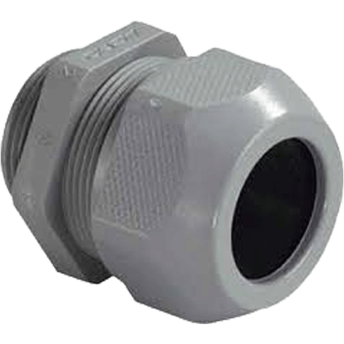 HENSEL MAKE 10.0-17.0MM DIA SYTEC LIGHT GREY RAL 7001 SHORT ENTRY THREAD METRIC IP 68 (WITH ONE PIECE SEALING RING)